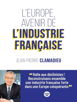 cover image of L'Europe, avenir de l'industrie française